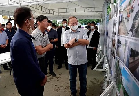 BBM inspects Marikina  housing plan