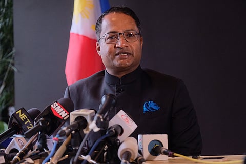  Indian Ambassador to the Philippines Shambhu Kumaran (Photo by Yummie Dingding)