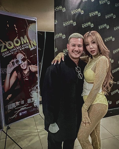 PHOTOGRAPH courtesy of ig/john prats
John Prats directed Jessi’s first concert in the Philippines.   