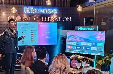 Hisense TV places second in global ranking