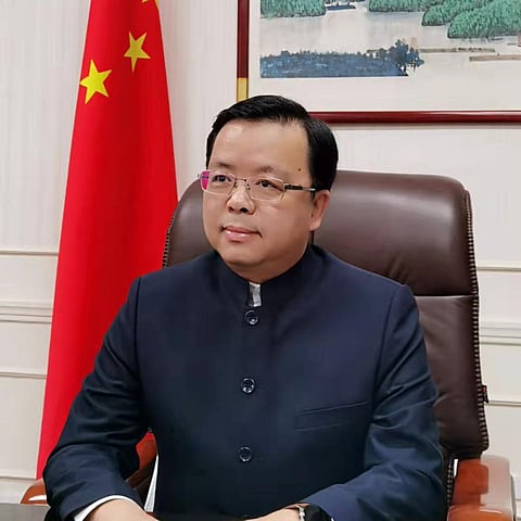 Chinese Ambassador to the Philippines Huang Xilian
