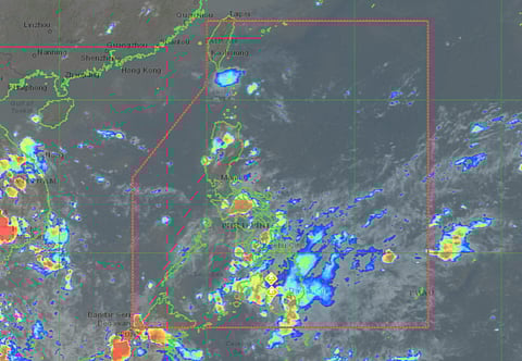 Screen capture from PAGASA weather monitoring tool as of 7:27 PM, 5 October. 