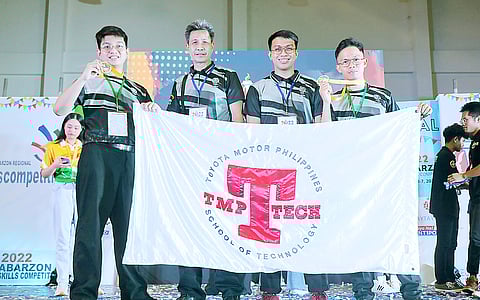 TOYOTA’S students are proud to have qualified in the national level competitions. | PHOTOGRAPH COURTESY OF TMP