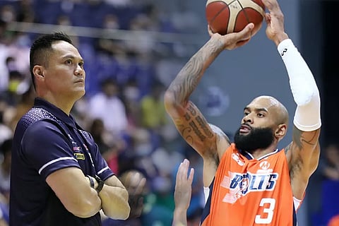 Chris Gavina and Tony Bishop will team up in Taiwan under T1 League's Taichung Suns. Photos courtesy of PBA Images. 