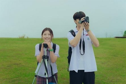 photographs courtesy of netflix 
A Scene from ‘20th Century Girl.’