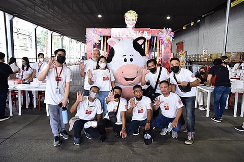Alaska Milk Corporation employees celebrate the company’s anniversary with fun-filled games, raffles, and giveaways prepared by the different AMC departments with their various booth gimmicks.