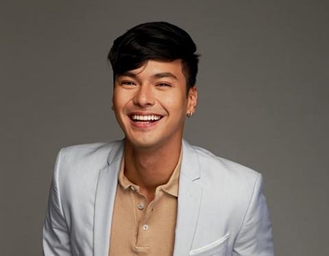 Photograph courtesy of gma network
kristopher Martin: Content with life with wife and child. 