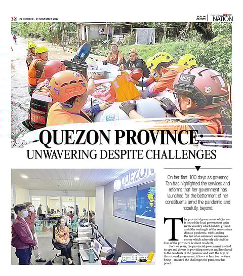 Quezon Province Unwavering Despite Challenges