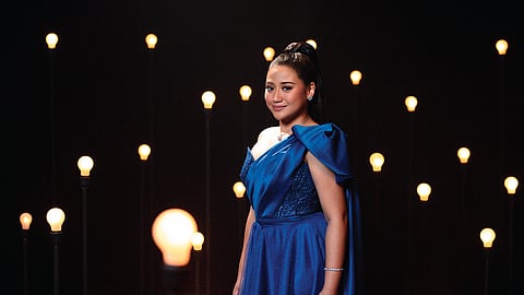 PHOTOGRAPH COURTESY 
OF  Ig/MORISETTE
 ‘Imagine More’: Morisette for Disney+.