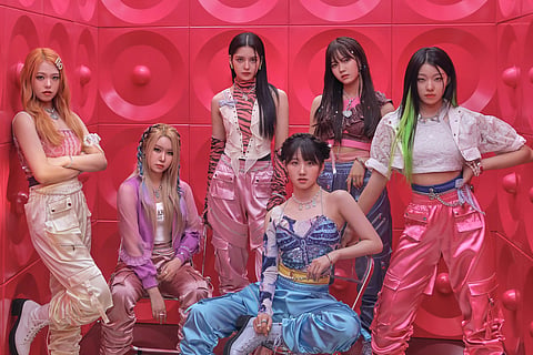 PHOTOGRAPH COURTESY OF MLD ENTERTAINMENT
MLD Entertainment’s girl group Lapillus. 