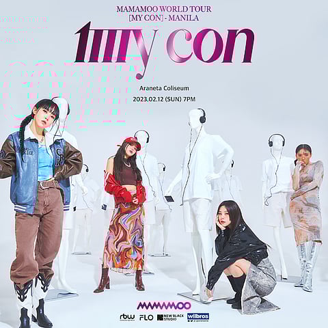 PHOTOGRAPH COURTESY OF WILBROS LIVE
MAMAMOO to hold first concert in PH with My Con Asia Tour.