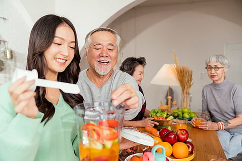 Photograph courtesy of waterlogic
Fruits and vegetables are great sources of water as well as vitamins and minerals. 