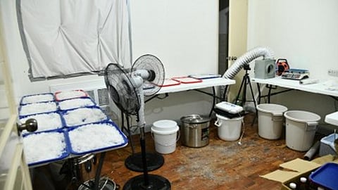 Ayala Alabang Village  meth lab raided