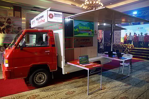 The Taiwan Excellence Mobile Classroom is an innovative concept aimed at providing modern-day basic education. | Photograph courtesy of Taiwan Excellence