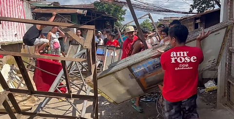 Demolisyon sa Taguig City, nauwi sa pisikalan
