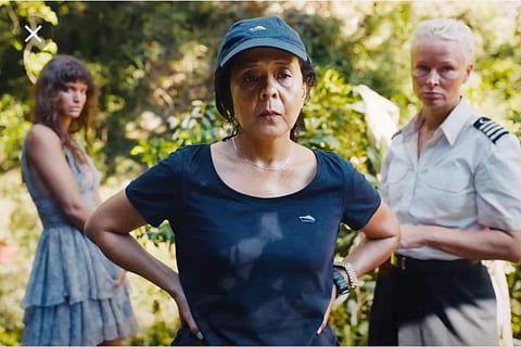 I’M now the captain, Dolly de Leon’s character Abigail declares in ‘Triangle of Sadness.’