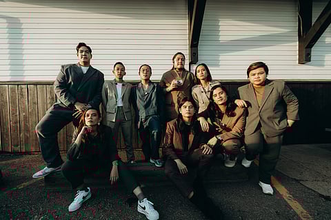 The nine-member band Ben&Ben. | Photograph courtesy of sony music