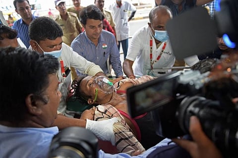 Three died on the way to hospital and others died while being treated on Wednesday and Thursday, with local media reports putting the toll at 31. (Photo: AFP)