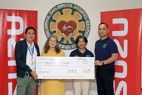 PHOTOGRAPH COURTESY OF IPC
(FROM left) PCMC executives: Atty. John Ayson, department manager ancillary services; Dra. Cecilia Gan, deputy executive director for hospital support and services meet IPC executives: Imelda Bernas, assistant vice president for administration and Robert Carlos, sales assistant division head.
