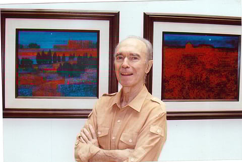 PHOTOGRAPHS COURTESY OF FUNDACION Sansó 
artist Juvenal Sansó.