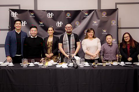 PHOTOGRAPH COURTESY OF STAR MAGIC
Star Magic’s Ed Capulong, AMP’s Chalen Lazerna and Rechelle Everden, Direk Rahyan Carlos, Lisa Diño, Ice Seguerra, and Julie Reyes.