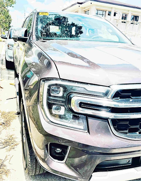 Photographs by Julius Manicad for the daily tribune @tribunephl_JCM | The next-gen Ford Everest's monster presence is accentuated by this beastly facade.