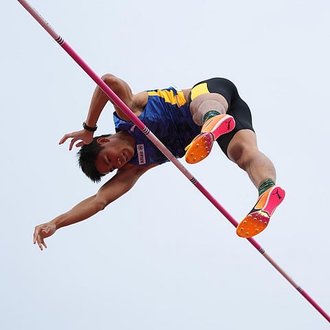 EJ Obiena is staying upbeat.
Photo courtesy of EJ Obiena/IG