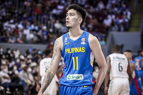 KAI Sotto is back in practice for Gilas Pilipinas | Photograph courtesy of FIBA