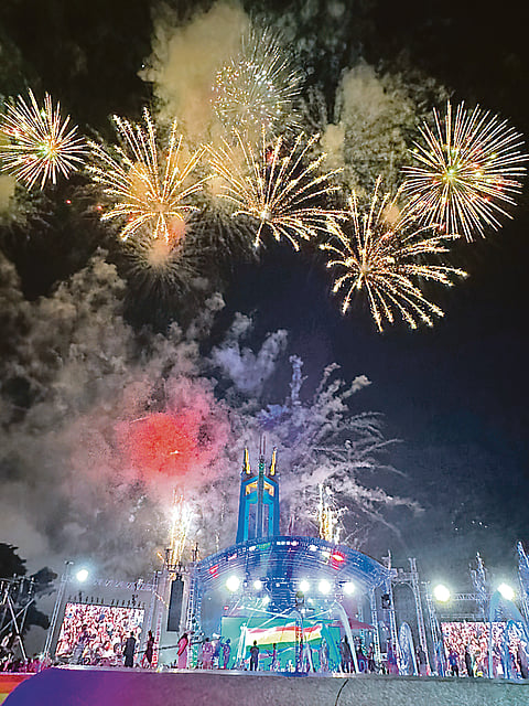 Photograph courtesy of Pride PH
Pride PH Festival ended with fireworks and a record-breaking number of attendees.