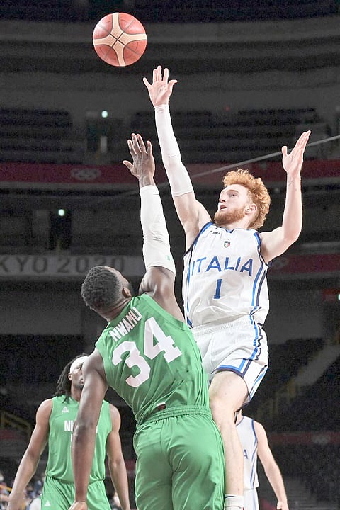 Italian main man Nico Mannion will miss the 2023 FIBA World Cup in Manila. | ARIS MESSINIS/AGENCE FRANCE-PRESSE