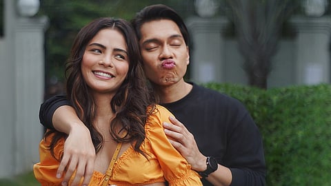 Lovi Poe and Carlo Aquino in 'Seasons.' | photograph courtesy of Netflix