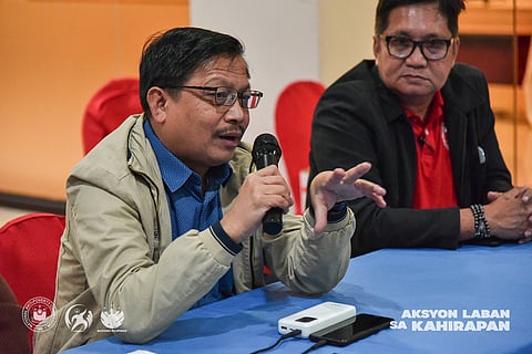 NAPC Lead Convenor Secretary Lopez Santos III. Photo courtesy of National Anti-Poverty Commission/Facebook. 