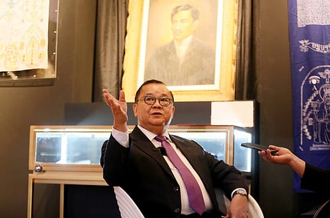 Edwin Bautista, president of Union Bank of the Philippines. | PHOTOGRAPH BY ANALY LABOR FOR 
THE DAILY TRIBUNE