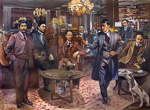 ‘La Solidaridad’ (67.75” x 91.5,” oil on canvas).