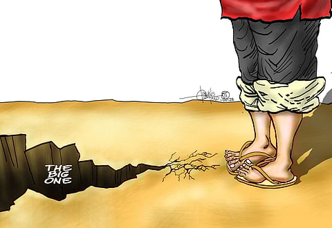 Geological time bomb