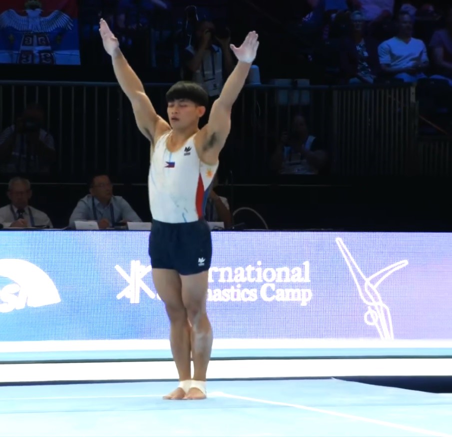 (Screenshot from International Gymnastics Federation's video . Facebook)