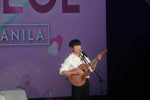 Exo’s Chanyeol | photograph by Pauline Songco for the Daily Tribune