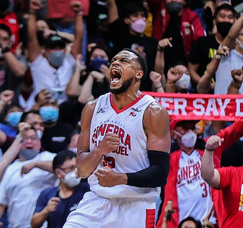 DAILY TRIBUNE FILE PHOTO
JUSTIN Brownlee’s looming absence for Ginebra makes it a free-for-all battle in the upcoming PBA Commissioner’s Cup.   