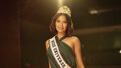 MISS Universe Philippines 2024 Michelle Dee.(Photograph courtesy of ABS-CBN)