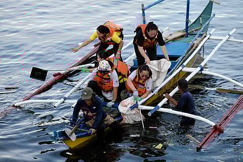 Volunteers from Okada Manila, Parañaque City Environment and Natural Resources Officer and  Parañaque’s Cleanliness Beautification and Sanitation, the International Coastal Cleanup, Philippine Coast Guard, Philippine National Police, Philippine Marine Corps and Bureau of Fire Protection were able to gather 19 tons of trash from the coastal area, including plastics, rubber, styrofoam, tree branches and driftwood. (PHOTOGRAPHS COURTESY OF OKADA MANILA
)