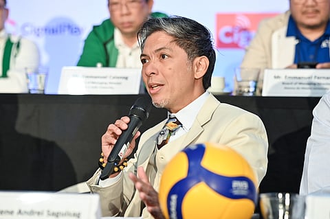 Lawyer Rene Andrei ‘Rebo’ Saguisag excels in running the affairs of the country’s premier collegiate league. | photograph courtesy of UAAP