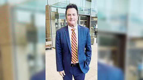 American boxing man Sean Gibbons vows to look after the welfare of Filipino boxers. | photograph courtesy of MP Promotions 