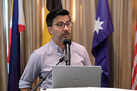 ‘When we use bamboo, we reduce our carbon footprint by 60 percent,’ says Columbian engineer Luis Felipe Lopez,  product development head of the non-profit Base Bahay Foundation which has built 1,000 permanent homes in the country using cement-bamboo frame technology. | photographs courtesy of RC Makati