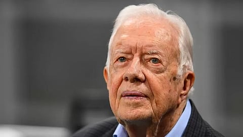 Marcos pays tribute to the late Jimmy Carter