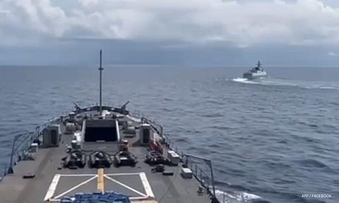 PN warns off ‘shadowing’ Chinese vessel