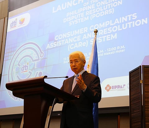 Trade Secretary Alfredo Pascual