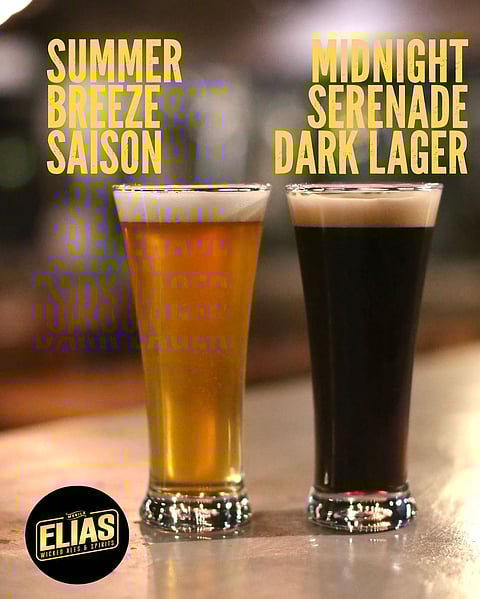 Elias Wicked Ales & Spirits, a five-year-old local microbrewery won the Country Champion Brewery award two years in a row and took home the gold for its Summer Breeze Saison (Saison Category), besting 640 entries from top breweries in the Asia Beer Championship held in Singapore last 30 September and 1 October 2023. | PHOTOGRAPH COURTESY OF Elias Wicked Ales & Spirits/fb