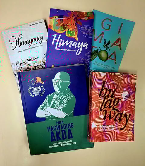 Five books published by the NCCA made it as finalists. | Photograph by 
Roel Hoang Manipon for the Daily Tribune