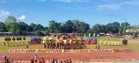 Different groups from all over the province participated in the Perangat Festival, a thanksgiving celebration, and competed in the program’s dance competition for the P5-million grand prize. (Photo: Province of Misamis Occidental/Facebook)
