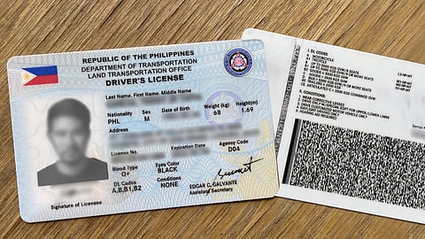 LTO to cancel 4 million donated plastic cards for driver's license